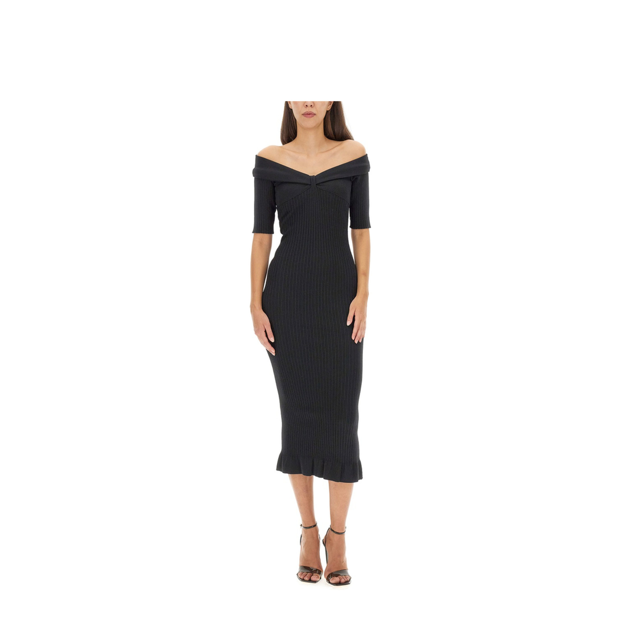 MAYFEYR - PHILOSOPHY DI LORENZO SERAFINI - Off The Shoulder Dress - 049057020555