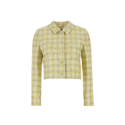 Multicolor Tweed Blazer