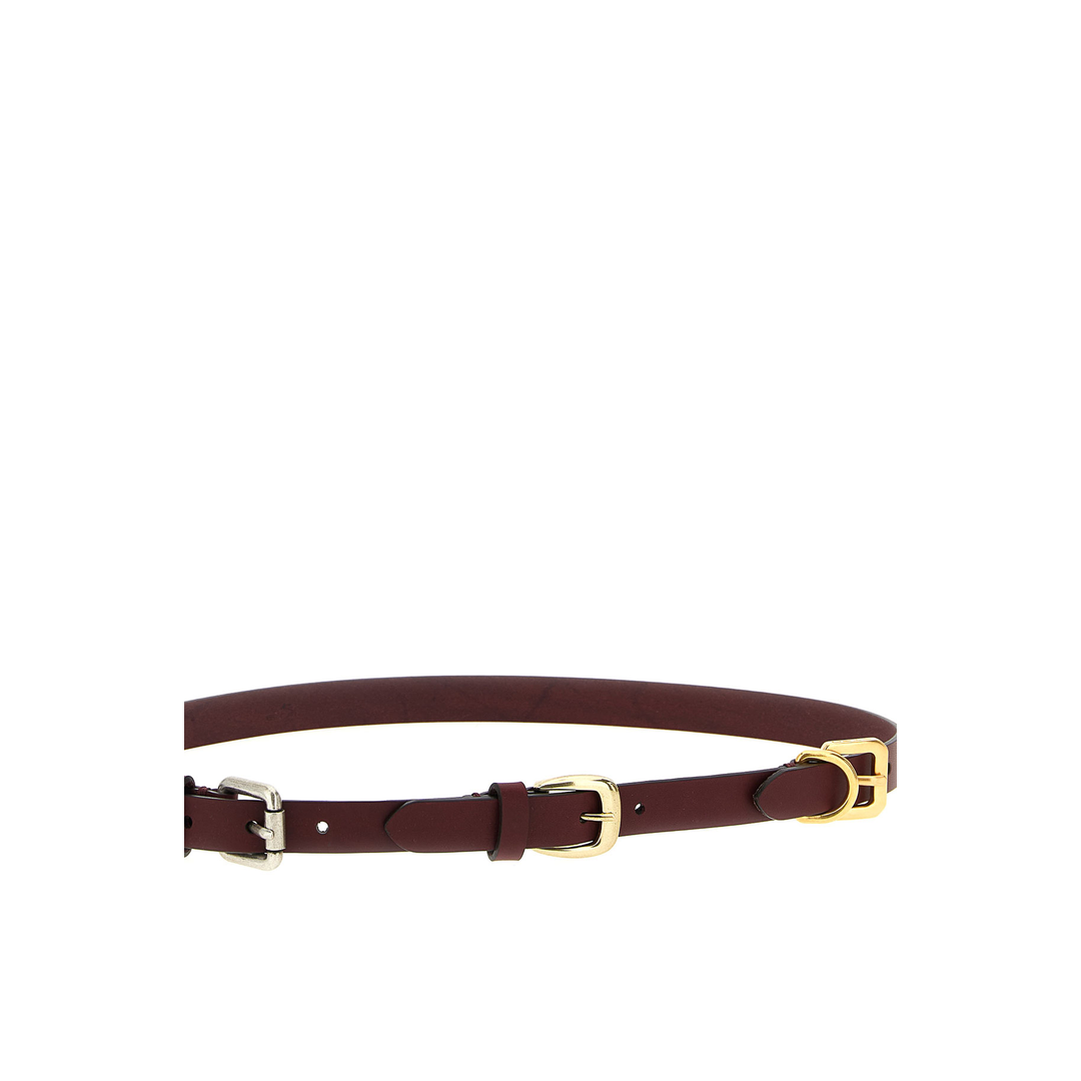 Triple Buckle Belt