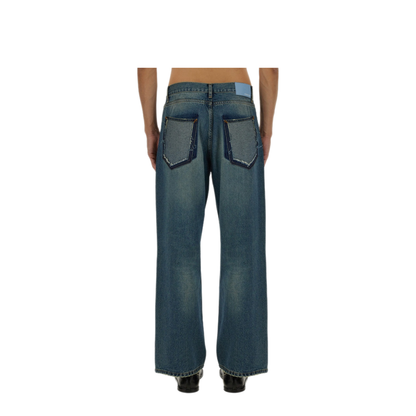 MAYFEYR - 3.PARADIS - Freedom Jeans - SS2539BAGGYWHASHEDBLU