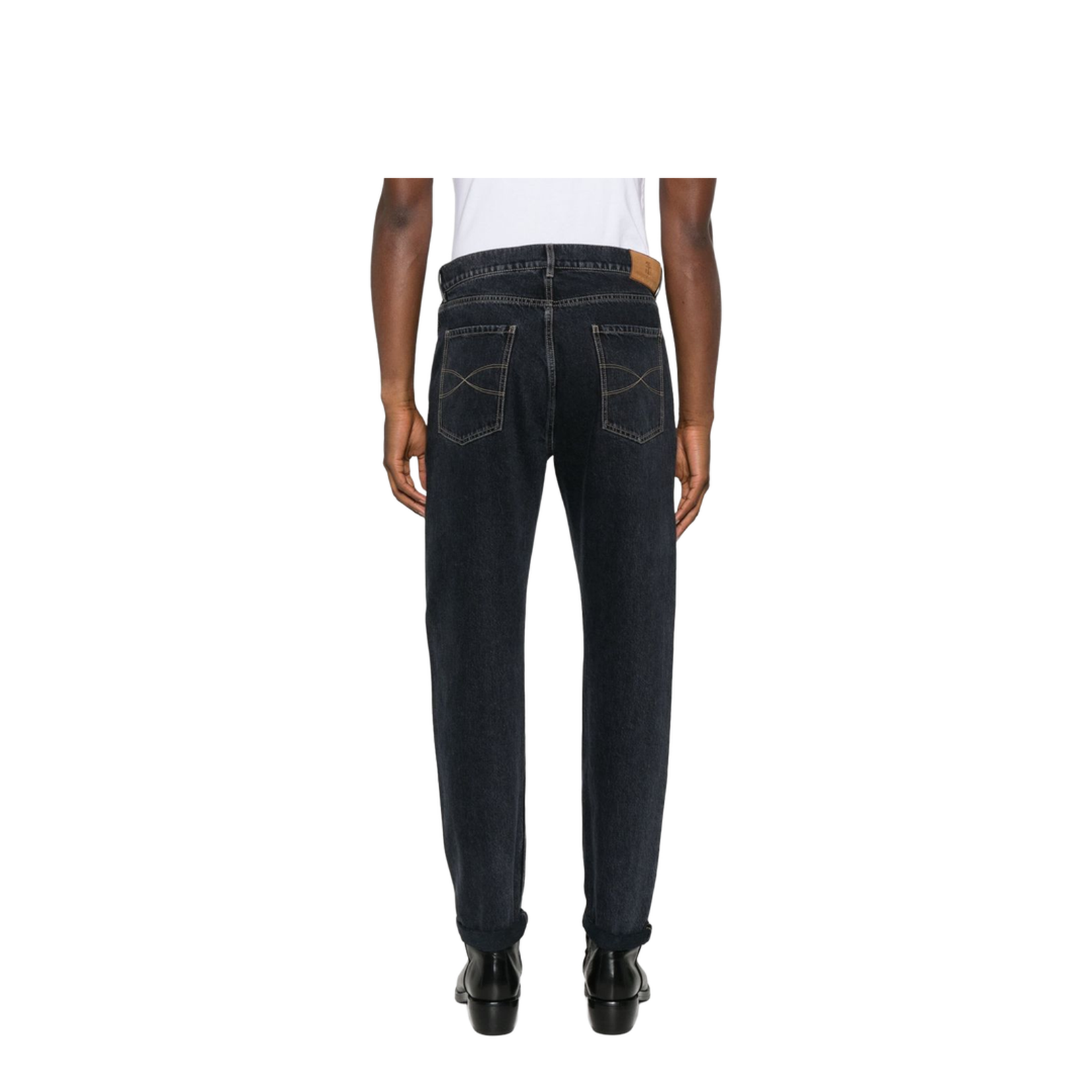 Denim Cotton Jeans - Grey