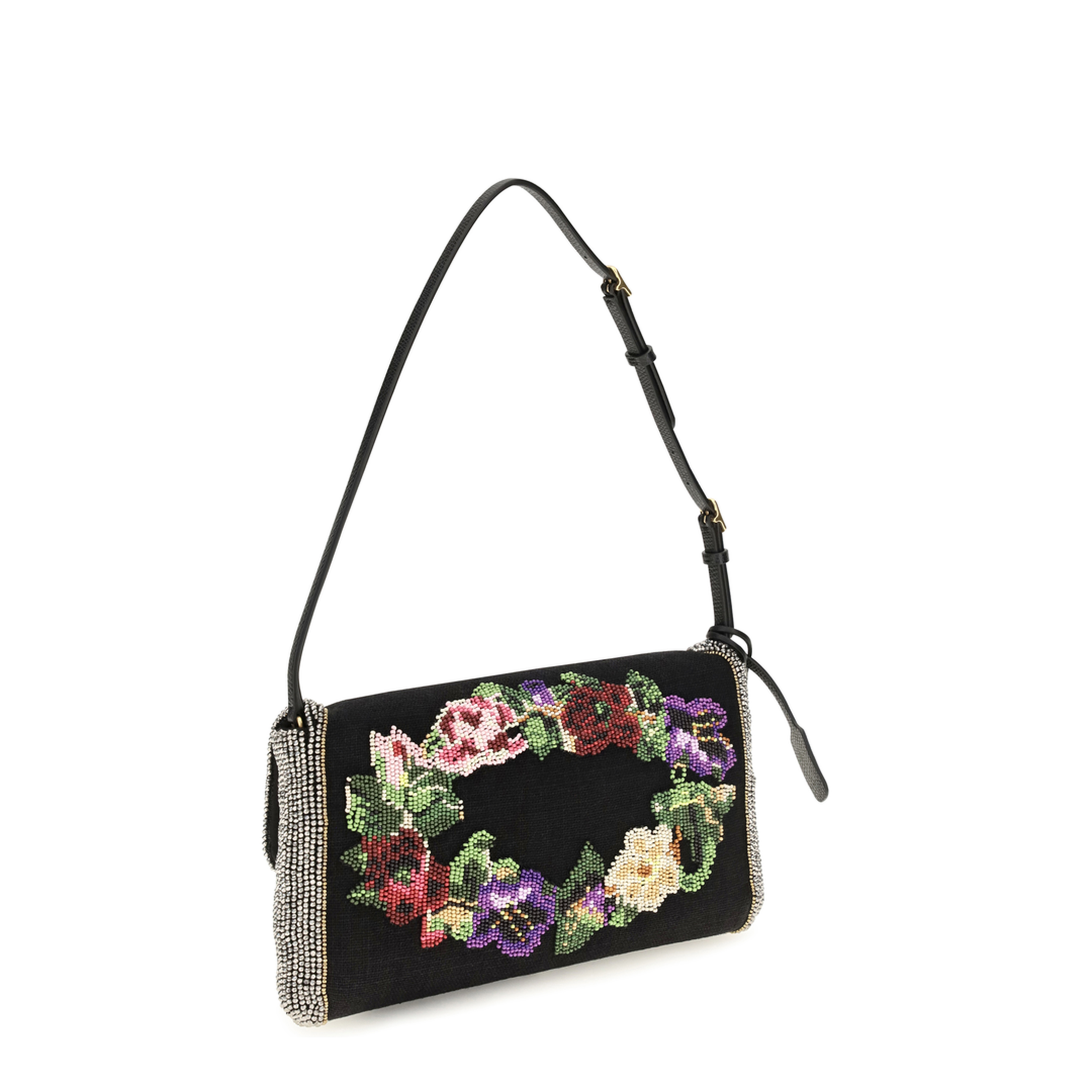 MAYFEYR - Valentino - Small Embroidered Devain Shoulder Bag - 9W0B0T32LBH