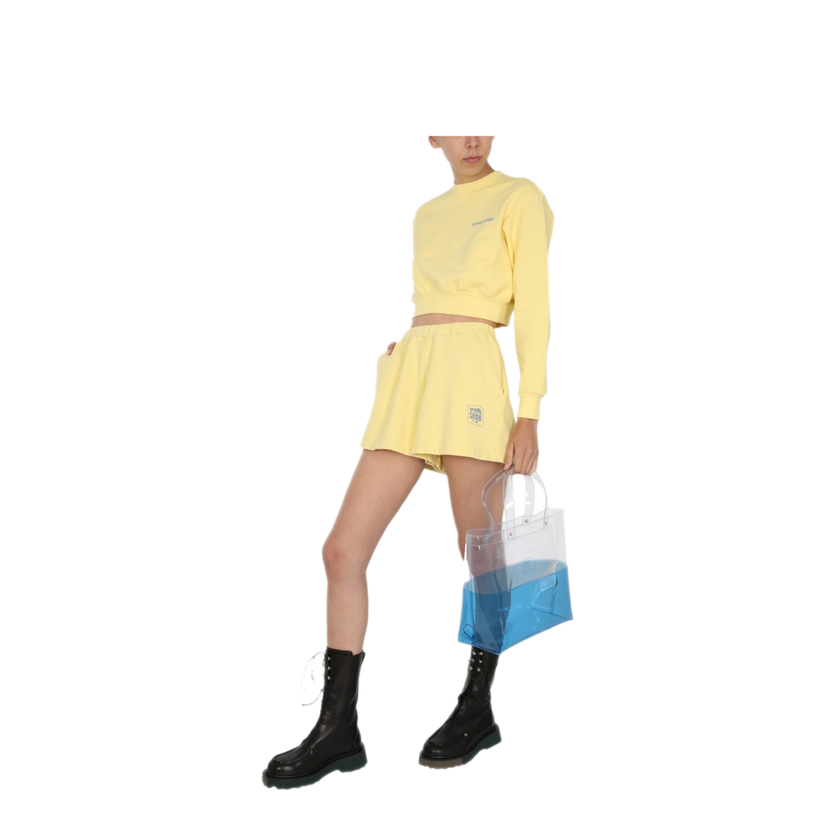 MAYFEYR - OPENING CEREMONY - Shorts With Logo Box - YWCI001S21FLE0021701