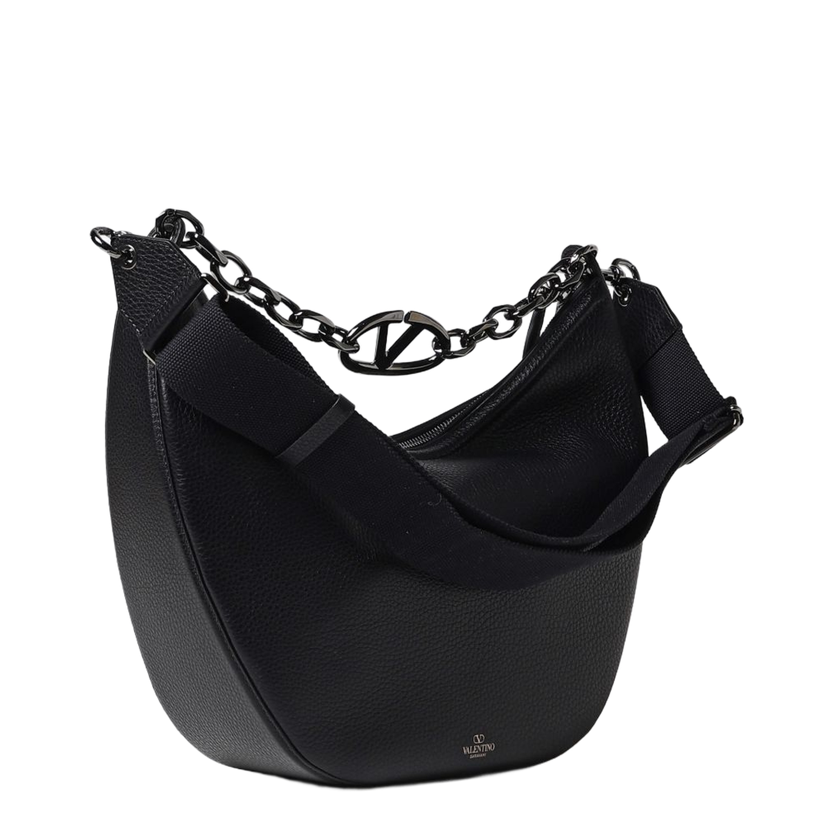VLogo Moon Medium Hobo Bag