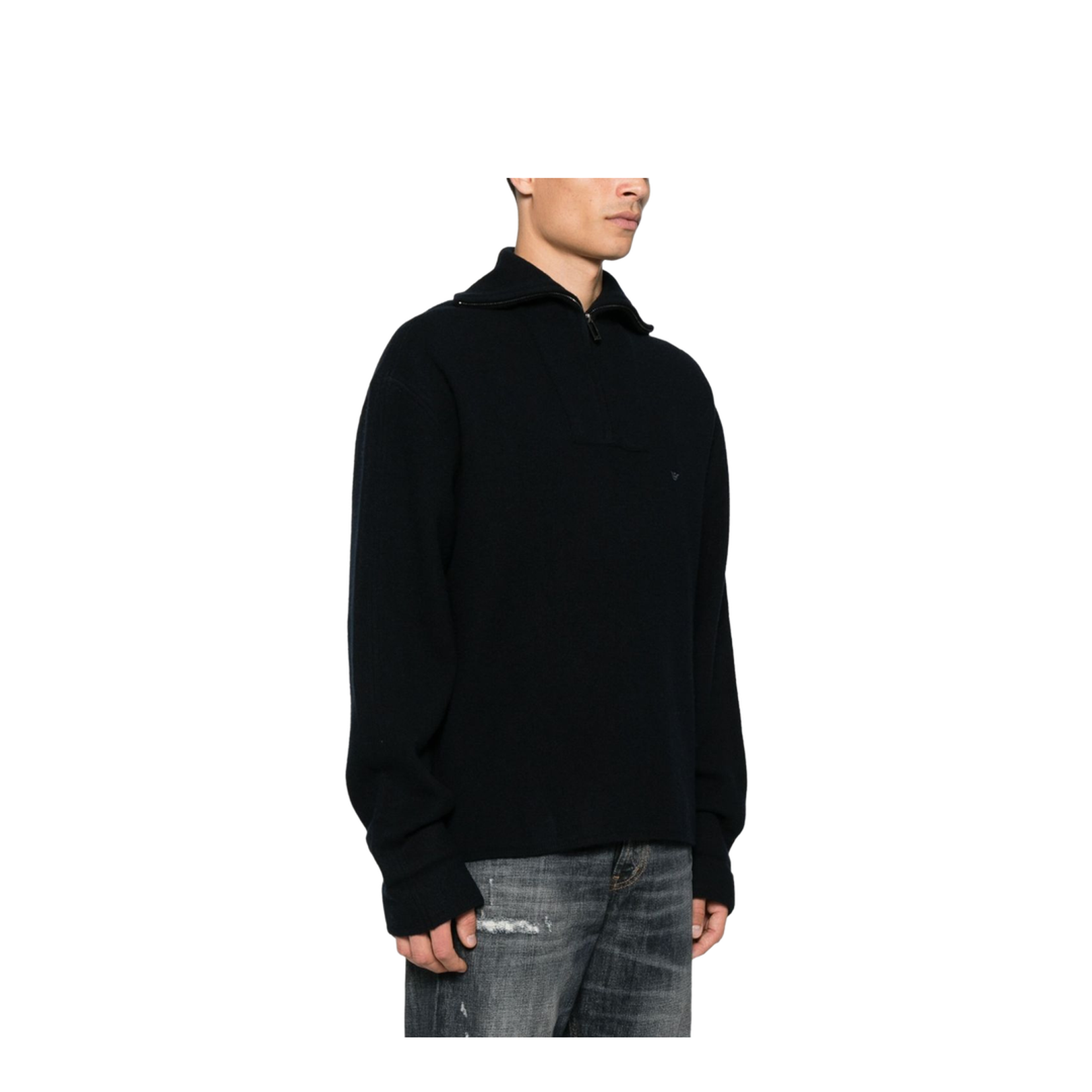 Wool Turtle-Neck Jumper