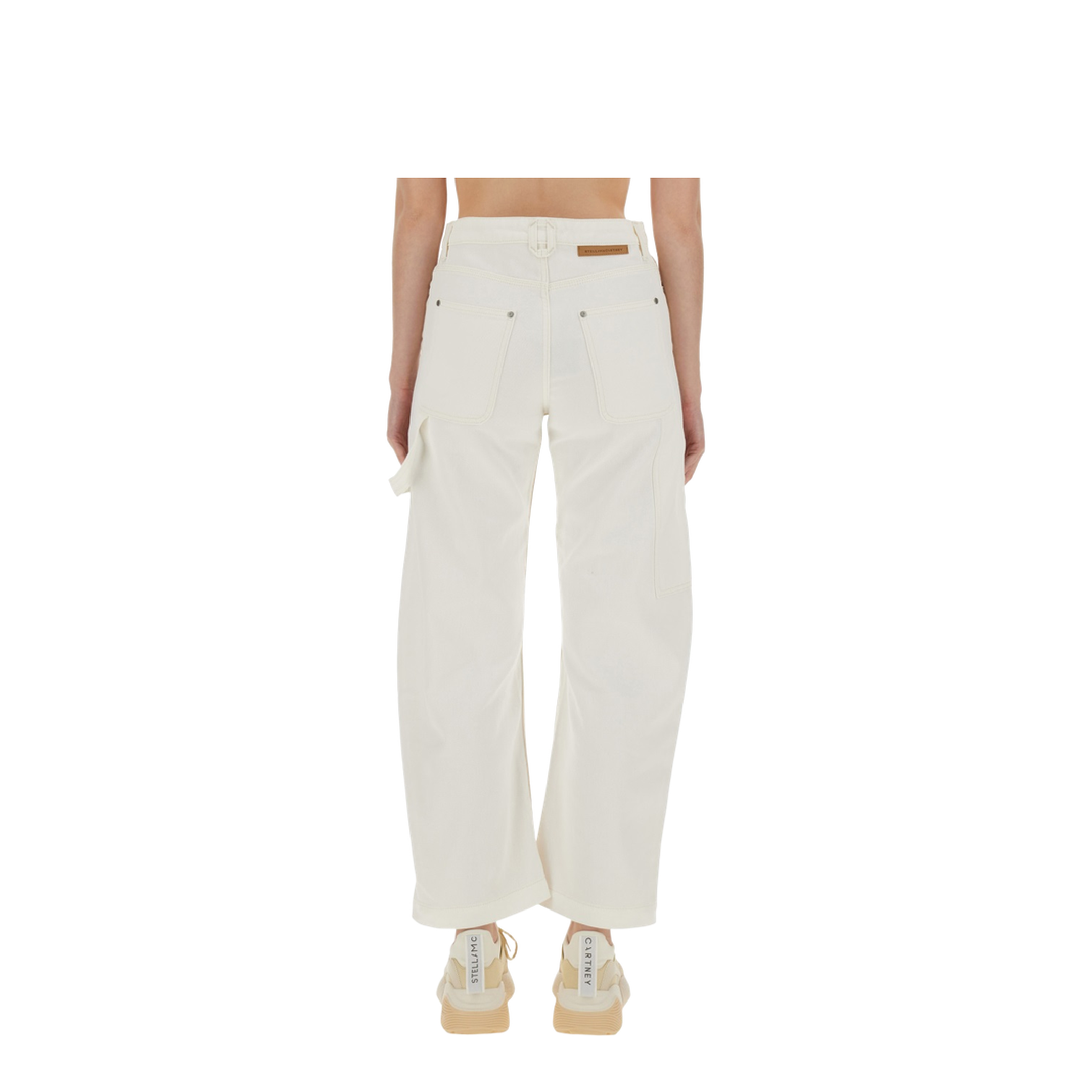 Banana Leg Utility Jeans