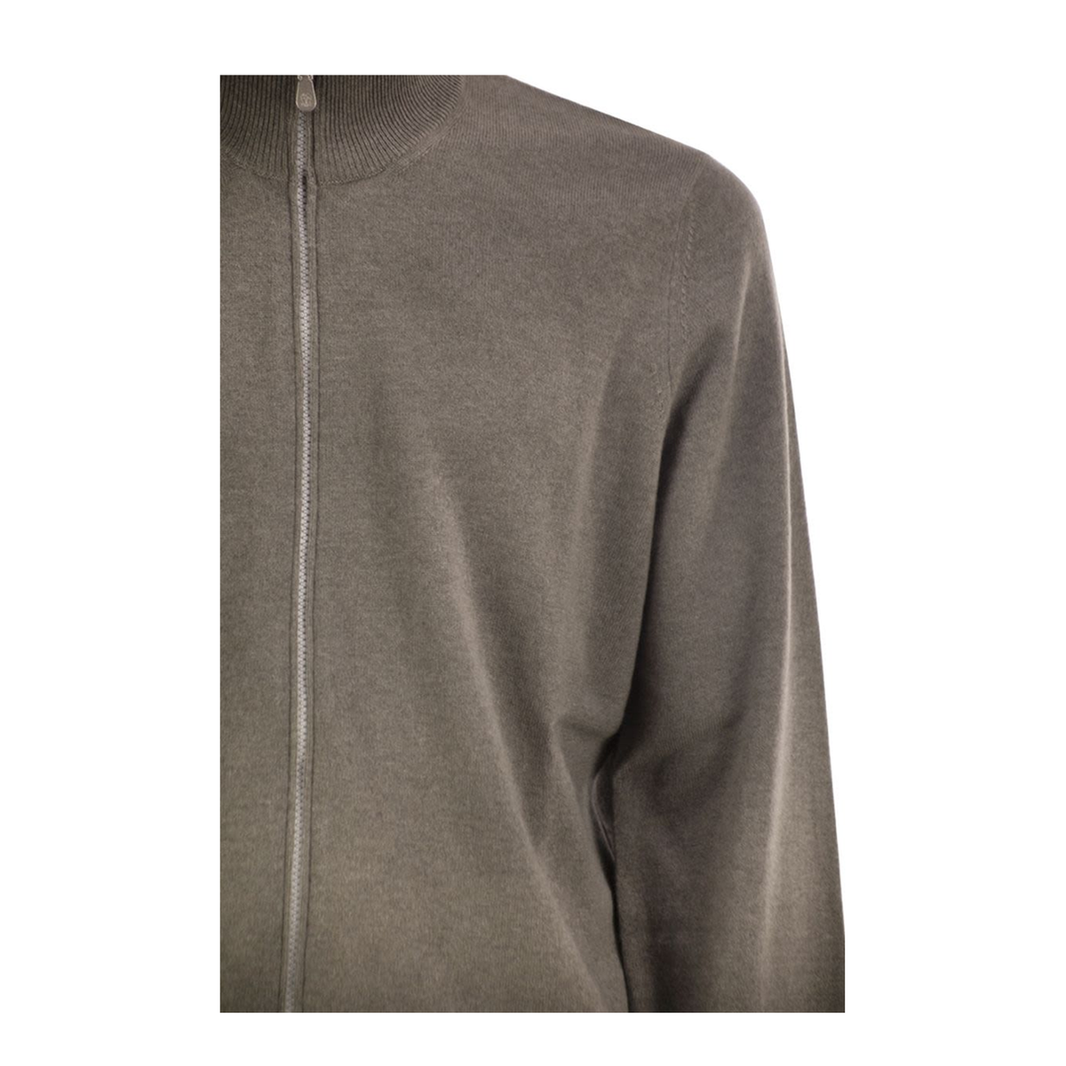 MAYFEYR - Brunello Cucinelli - High-Necked Cashmere Cardigan With Zip - M2200106CKP08
