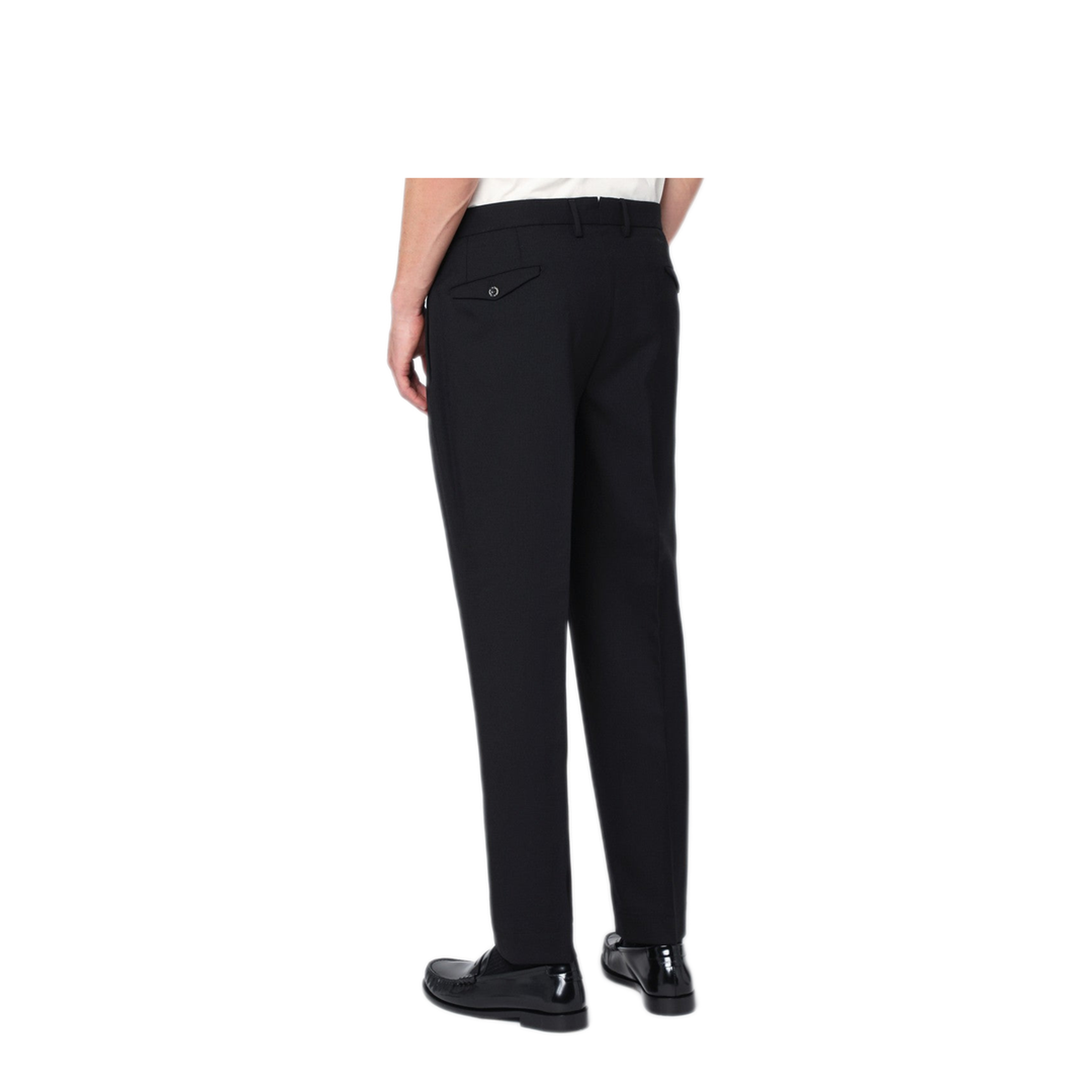 MAYFEYR - Santaniello - Black Wool Pants - ARECHIRIMAE409799