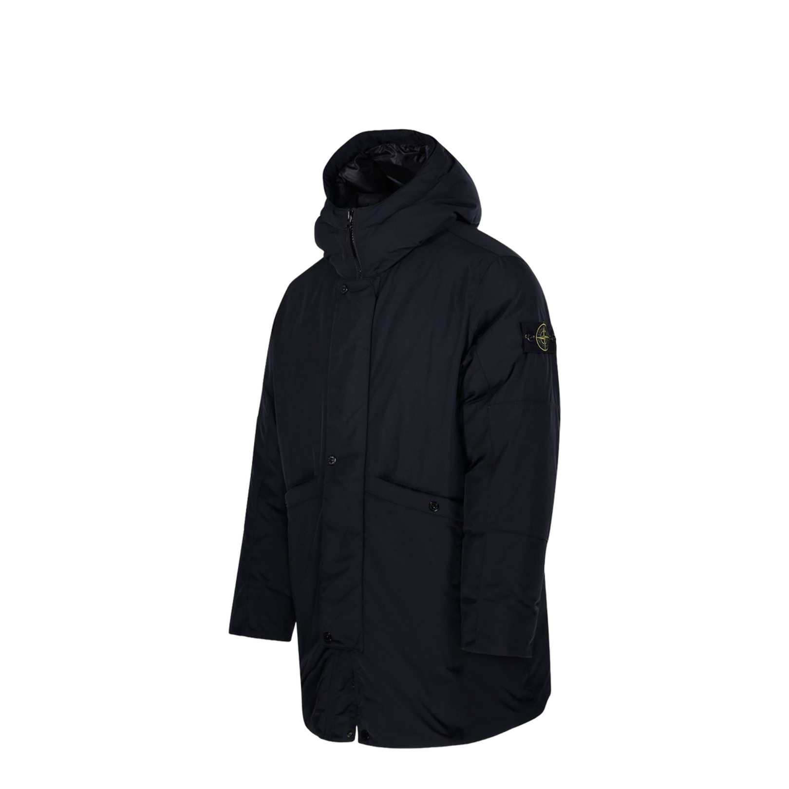 Hooded Down Parka with Anti-Drop and Multi-Pocket Design