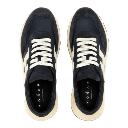 MAYFEYR - Hogan - Hyperlight Suede And Nappa Leather Sneakers - HXM5630FR30UHG