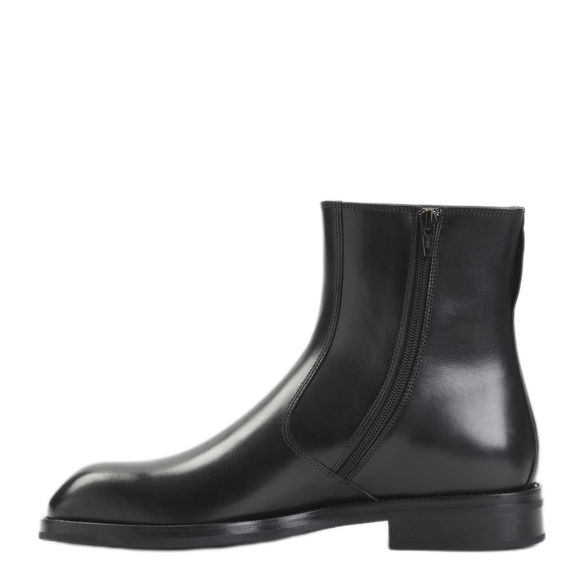 Zipped Boots