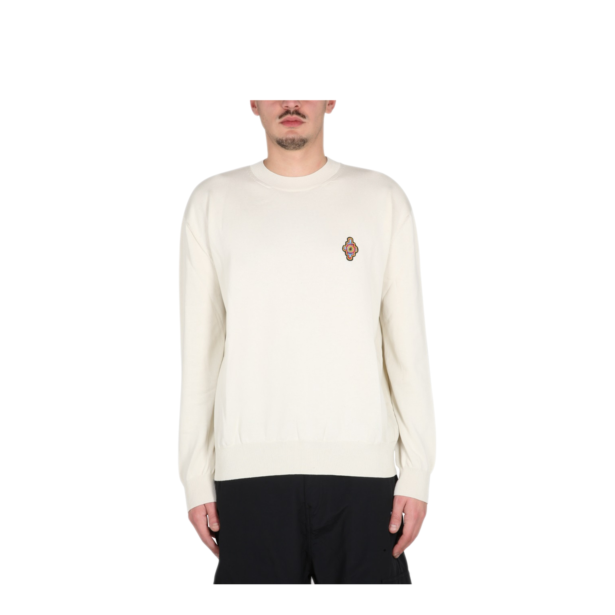 MAYFEYR - MARCELO BURLON COUNTY OF MILAN - Sunset Cross Regular Jersey - CMHE034S23KNI0010425
