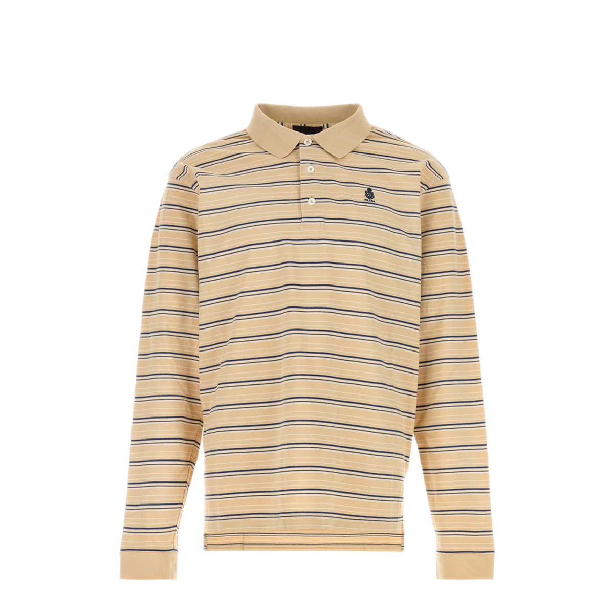 Striped Piqué Polo