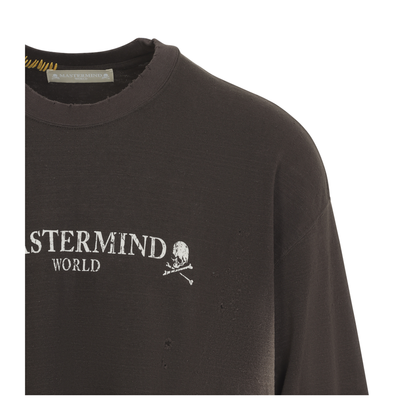 MAYFEYR - MASTERMIND WORLD - Og Vintage Ls Tee - MW26SE2TS006012BROWN