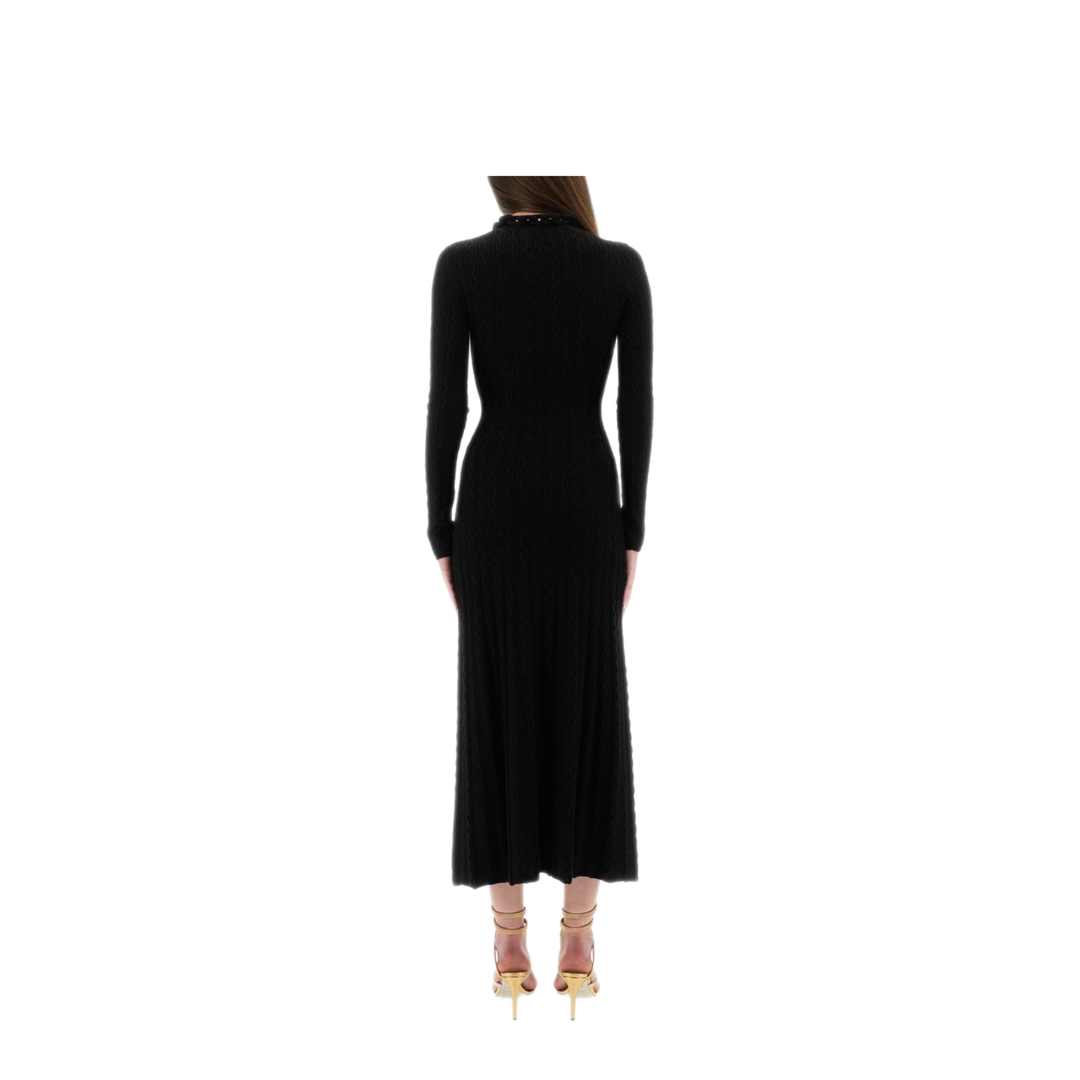 MAYFEYR - RABANNE - Long Wool Dress - 25AMRO154ML0320P001