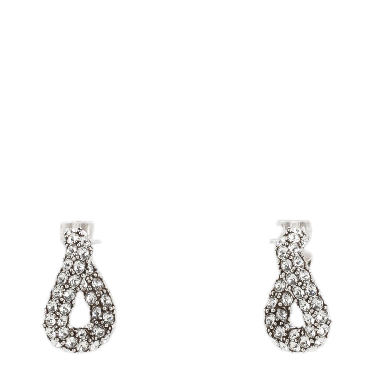 Funky Ring Chain Link Earrings