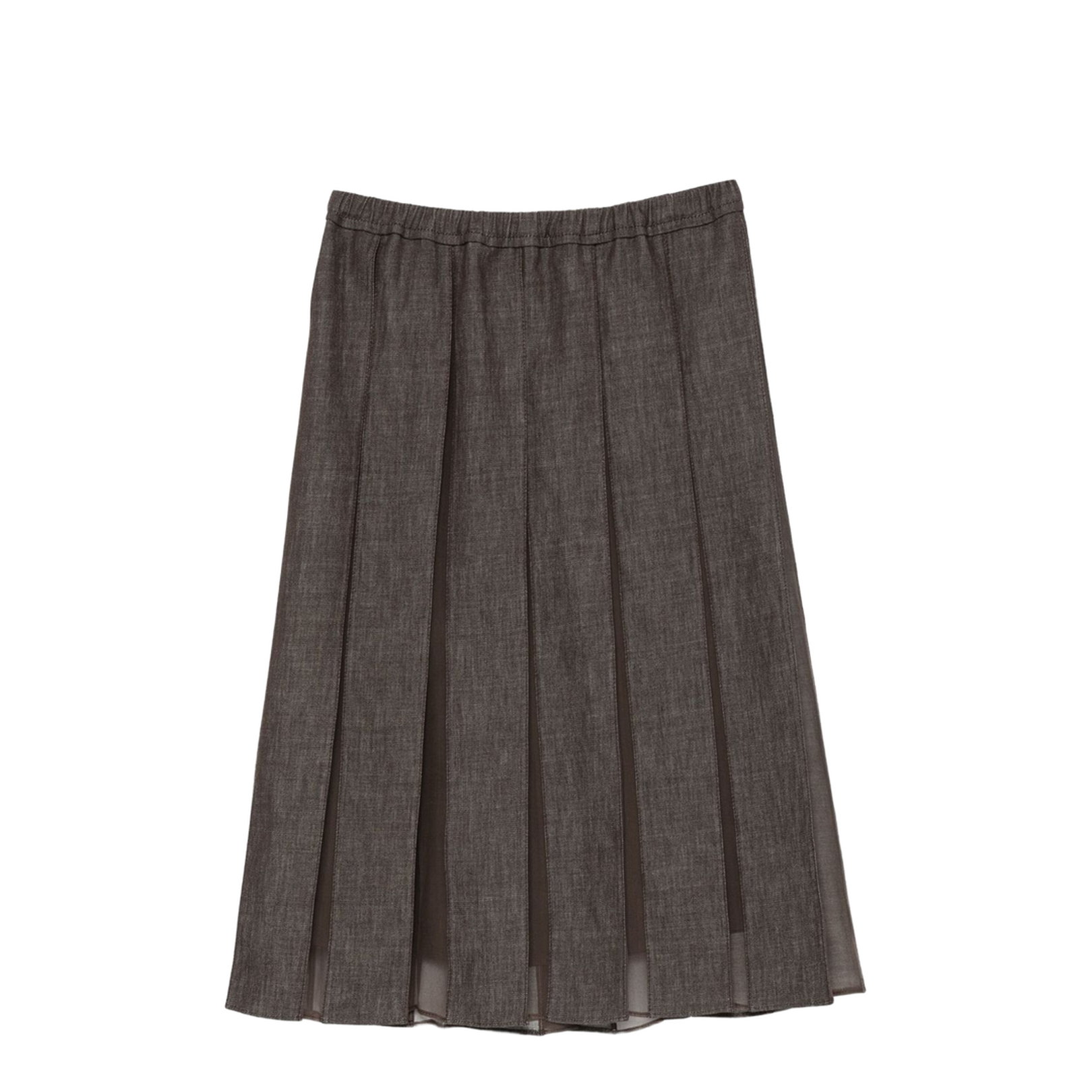 Denim Midi Skirt