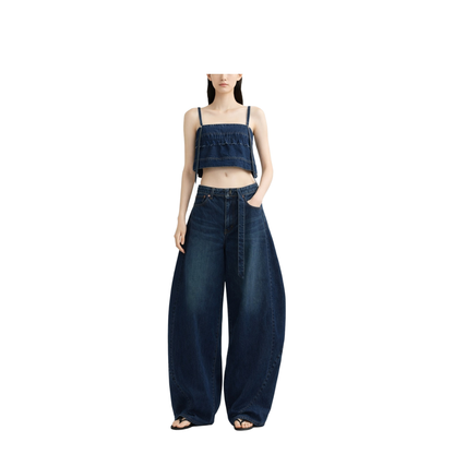 Barrel Wide Jeans