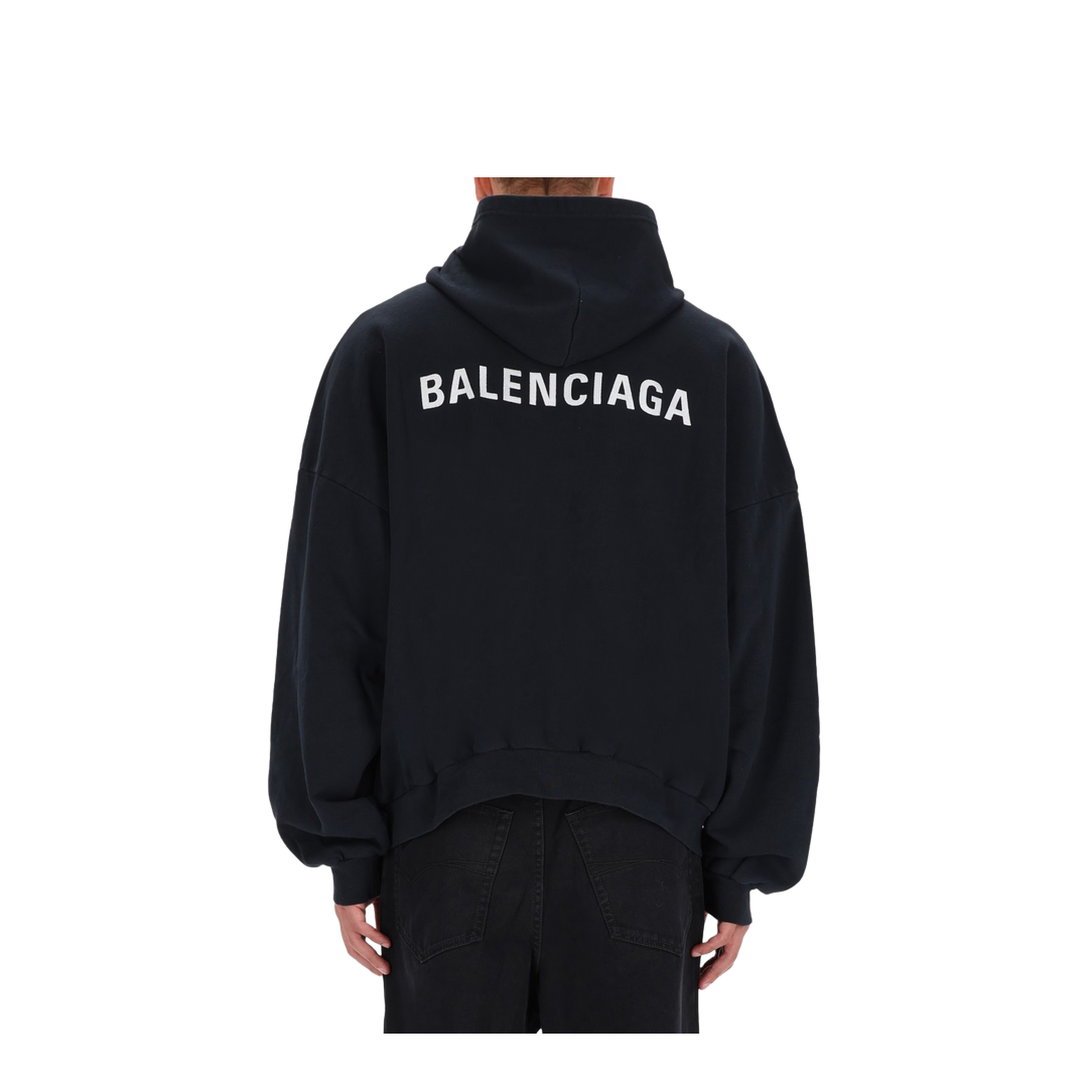 Back Polo Hoodie