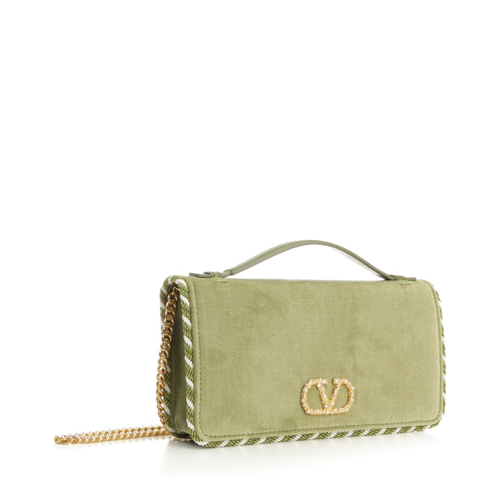 Wallet with Strap Vlogo Signature