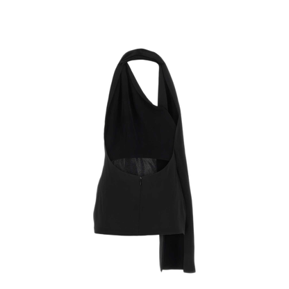 MAYFEYR - Loewe - Black Satin Mini Dress - S359Y07X62BLACK