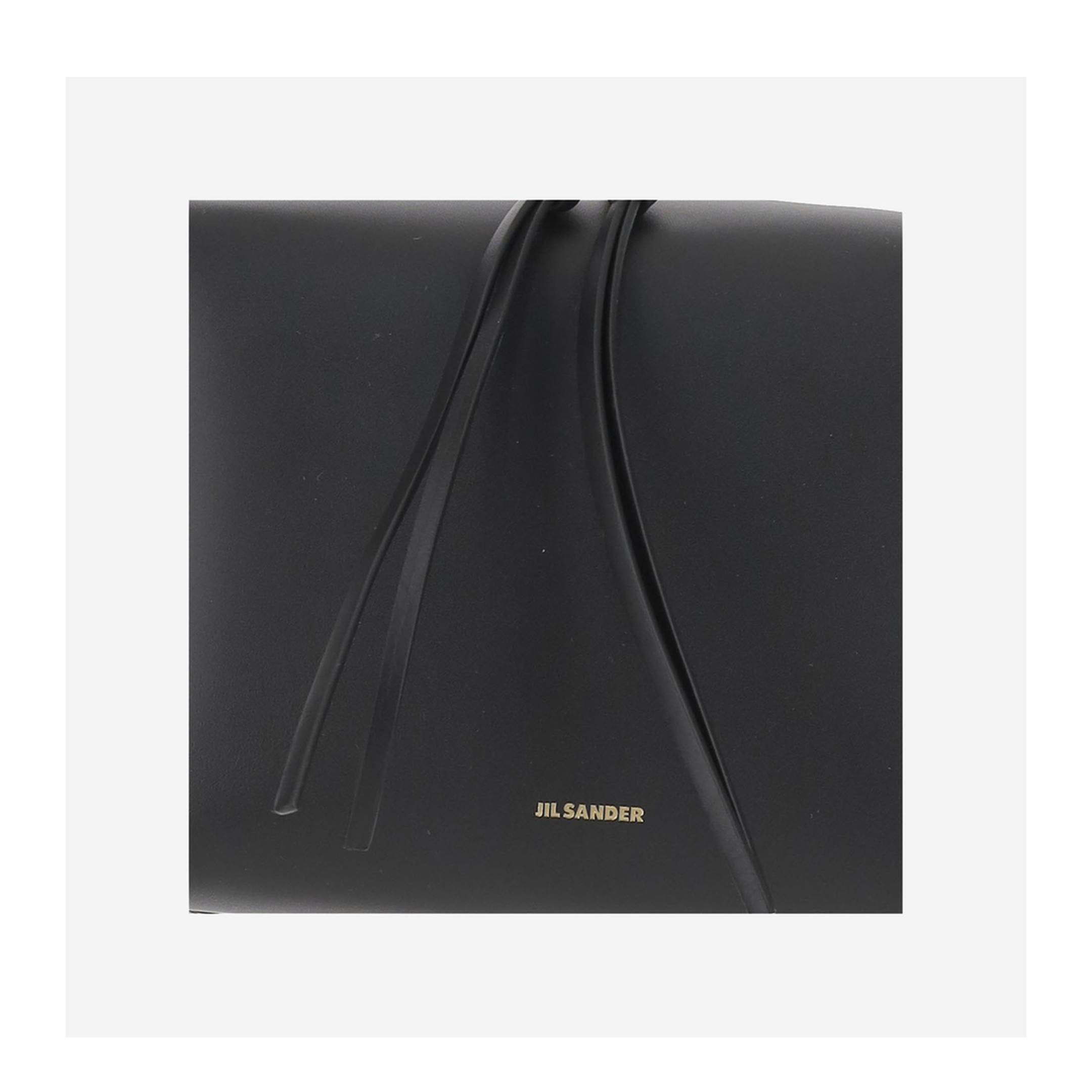 Black Logo Crossbody Bag