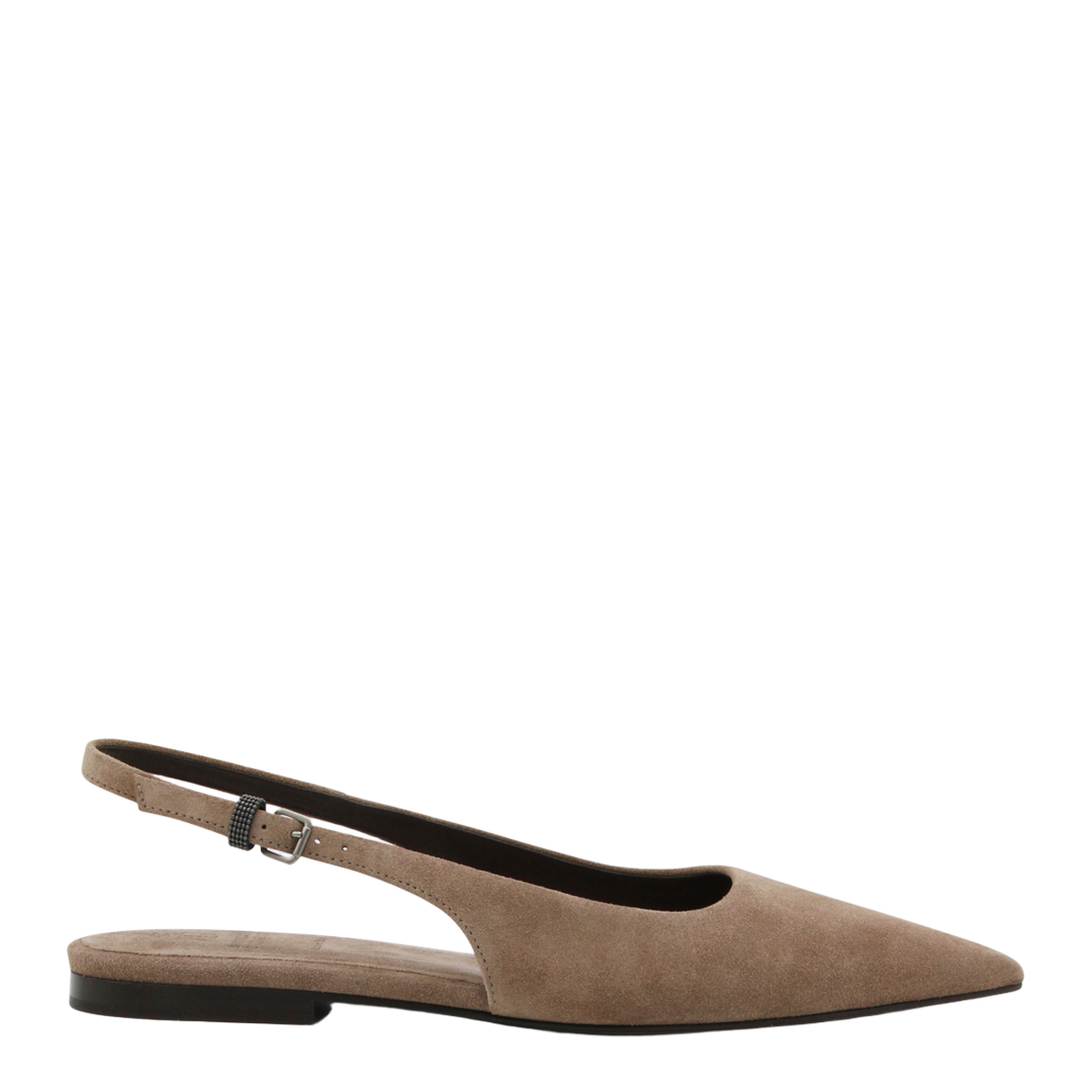 Flat Shoes Beige