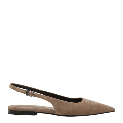 Flat Shoes Beige