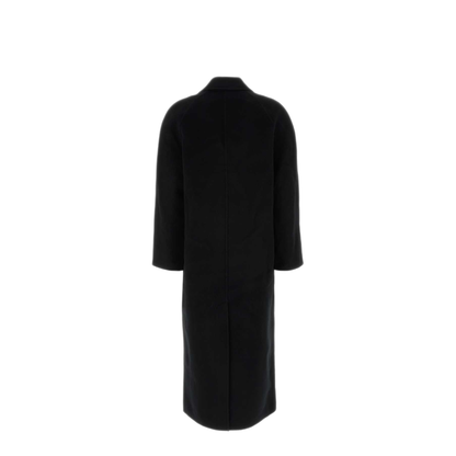 MAYFEYR - Loulou Studio - Black Wool Blend Irvin Coat - IRVINBLACK