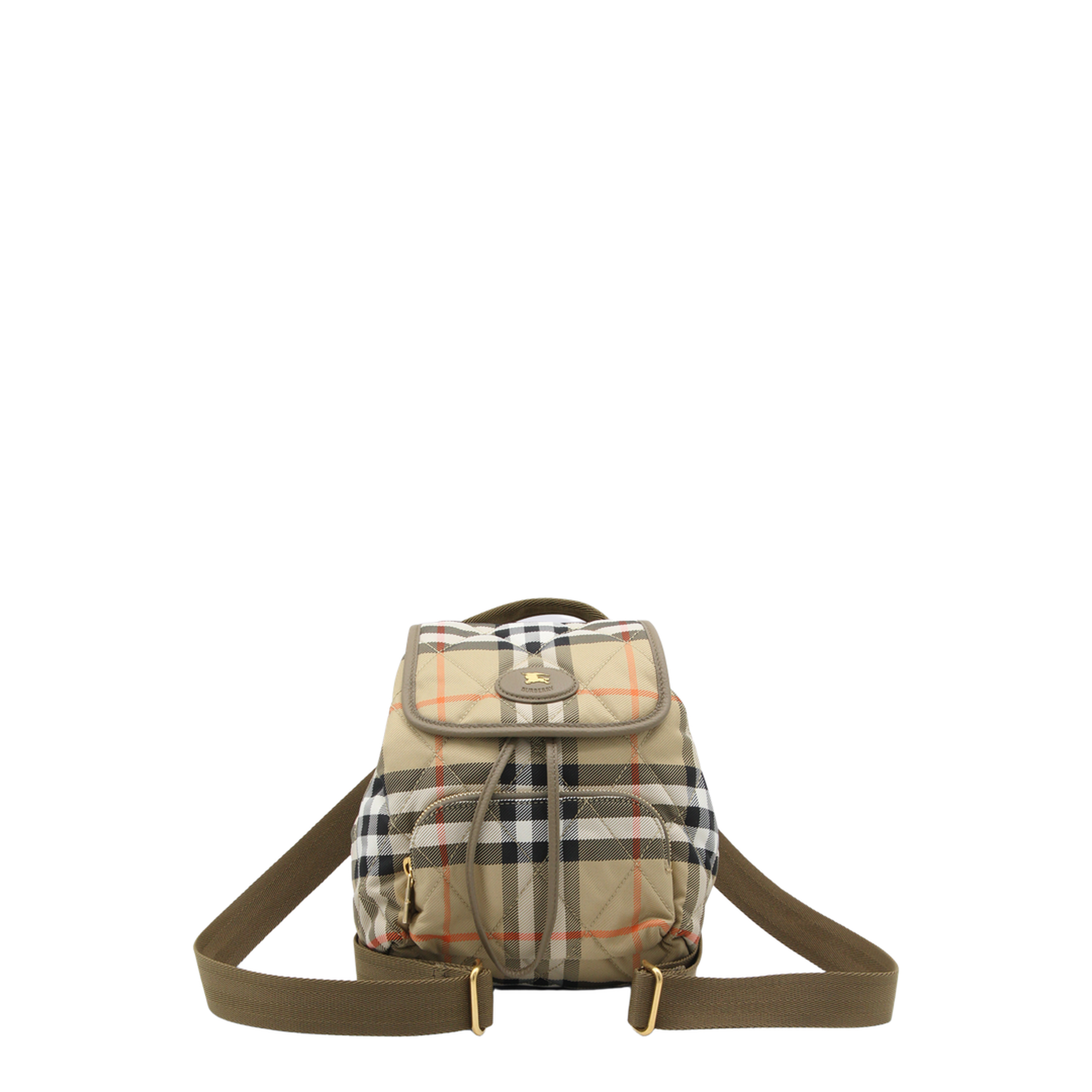 Embroidered Canvas Mini Horseshoe Backpack