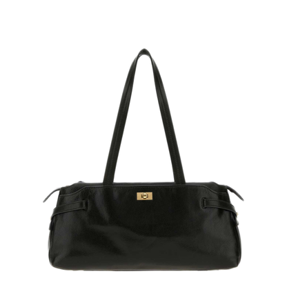 MAYFEYR - Anya Hindmarch - Wilson Shoulder Bag In Calf - 5050925209342OBSIDIAN