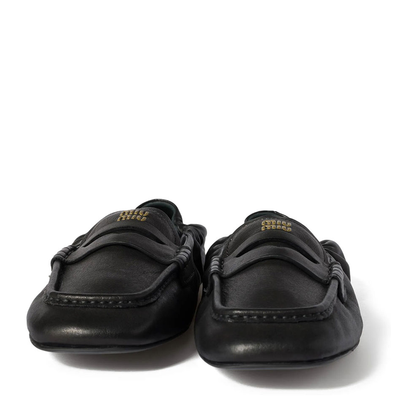 MAYFEYR - MIUMIU - Ruches Nappa Leather Loafers - 5D341EFD005EFX
