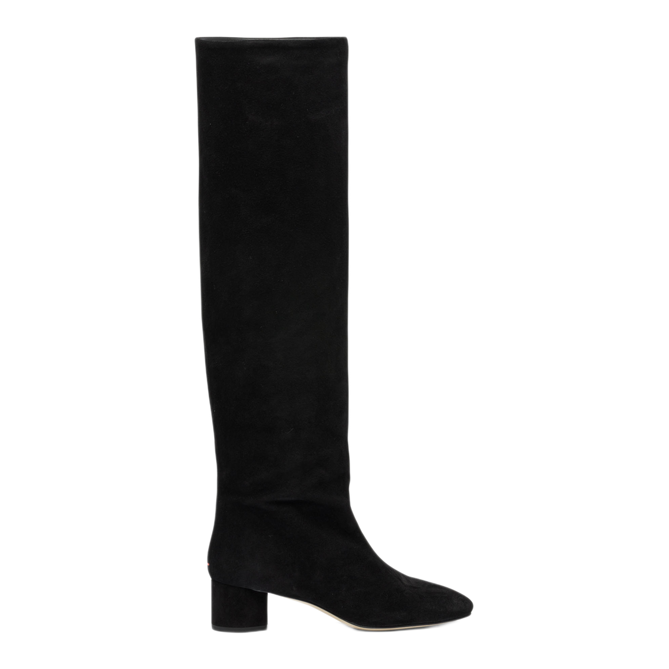 MAYFEYR - Aeyde - Willa 55 Mm Knee High Boots - WILLACOWSUEDELEATHERBLACK