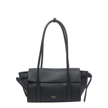 Leather Shoulder Bag With Logo