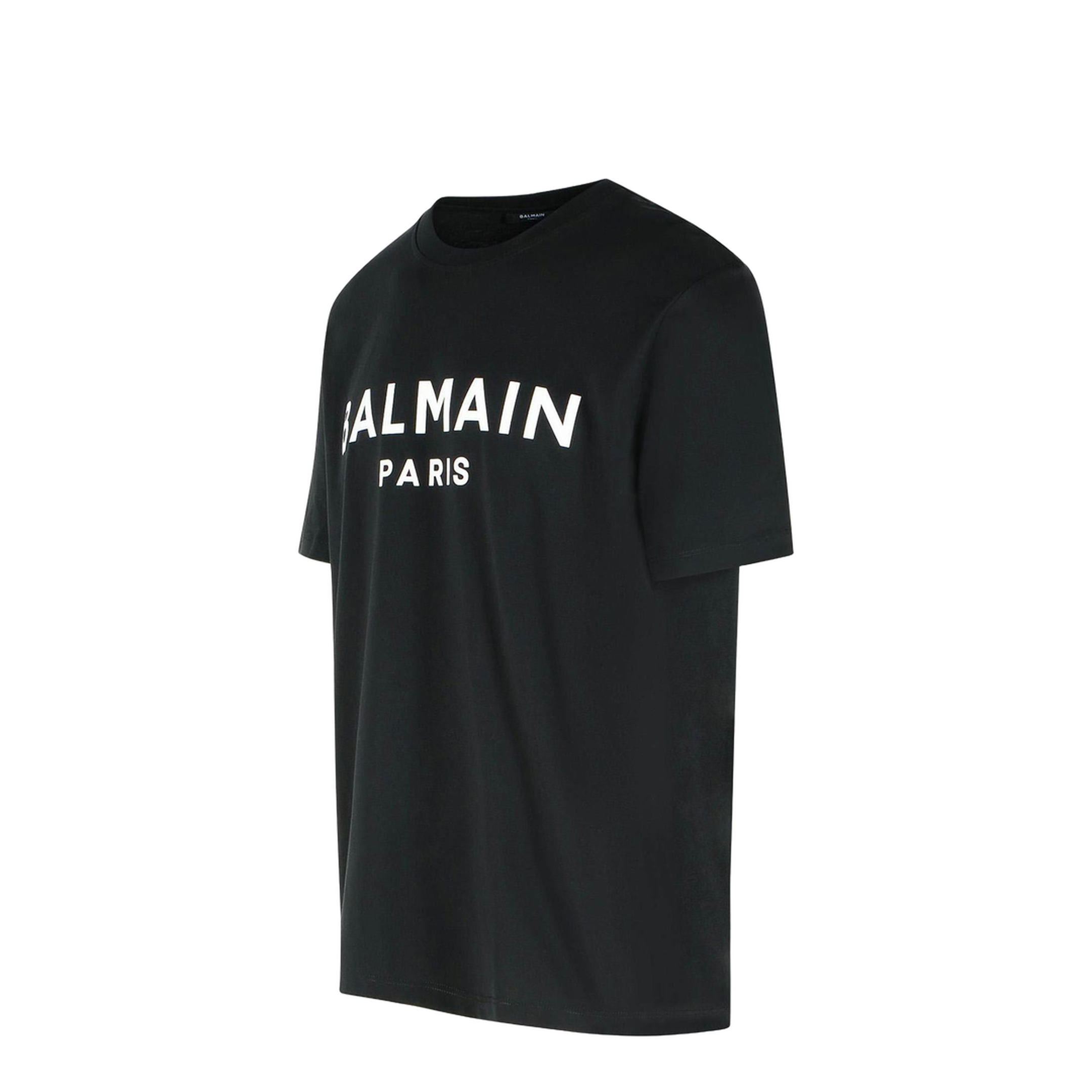 Black Cotton T-Shirt