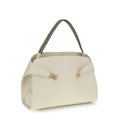 MAYFEYR - Ferragamo - Large Hug Soft Shoulder Bag - 790023