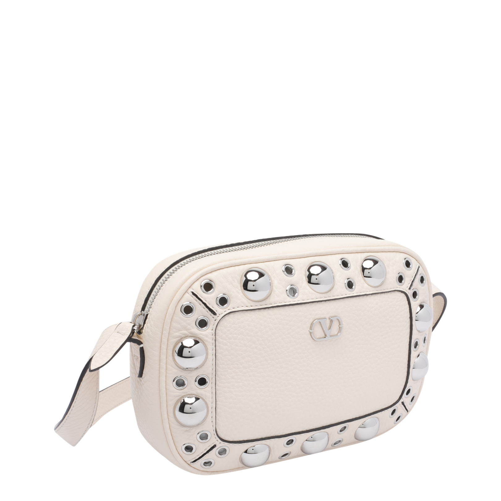 Ivory Suede Nellcote Crossbody Bag