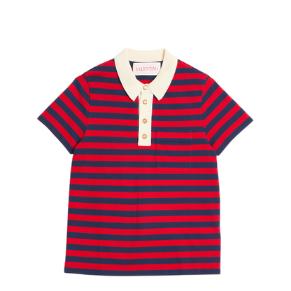 Embroidered Piquet Polo Shirt