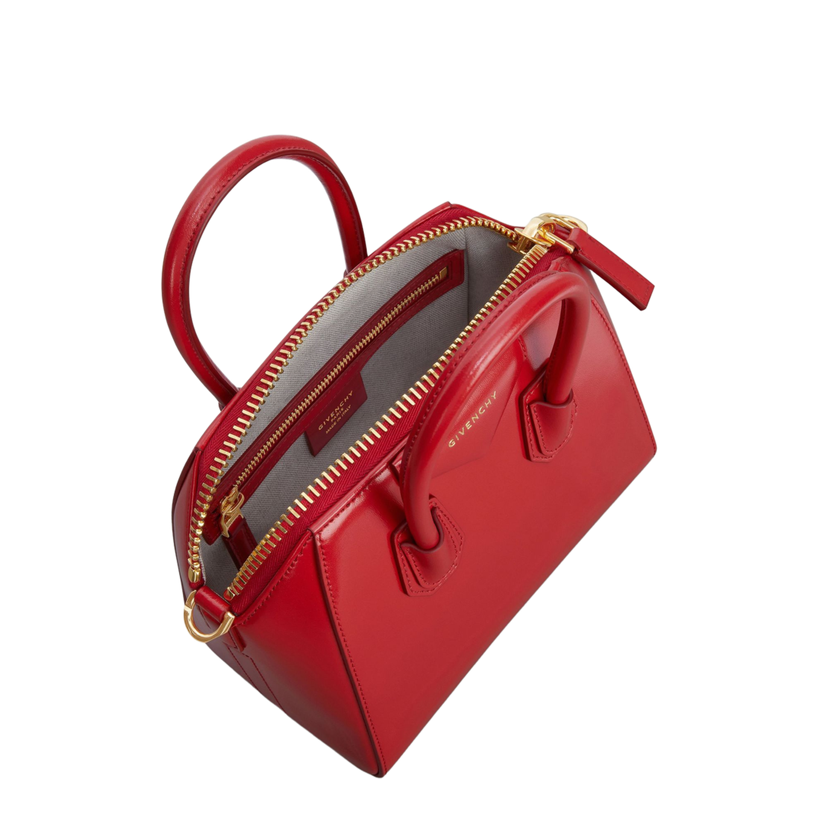 Mini Antigona Leather Shoulder Bag