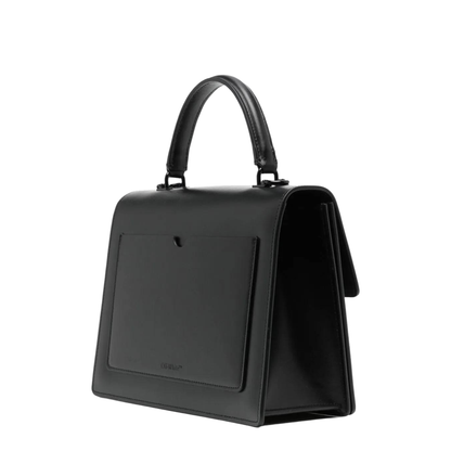Jitney 2.8 Top Handle Bag In Black