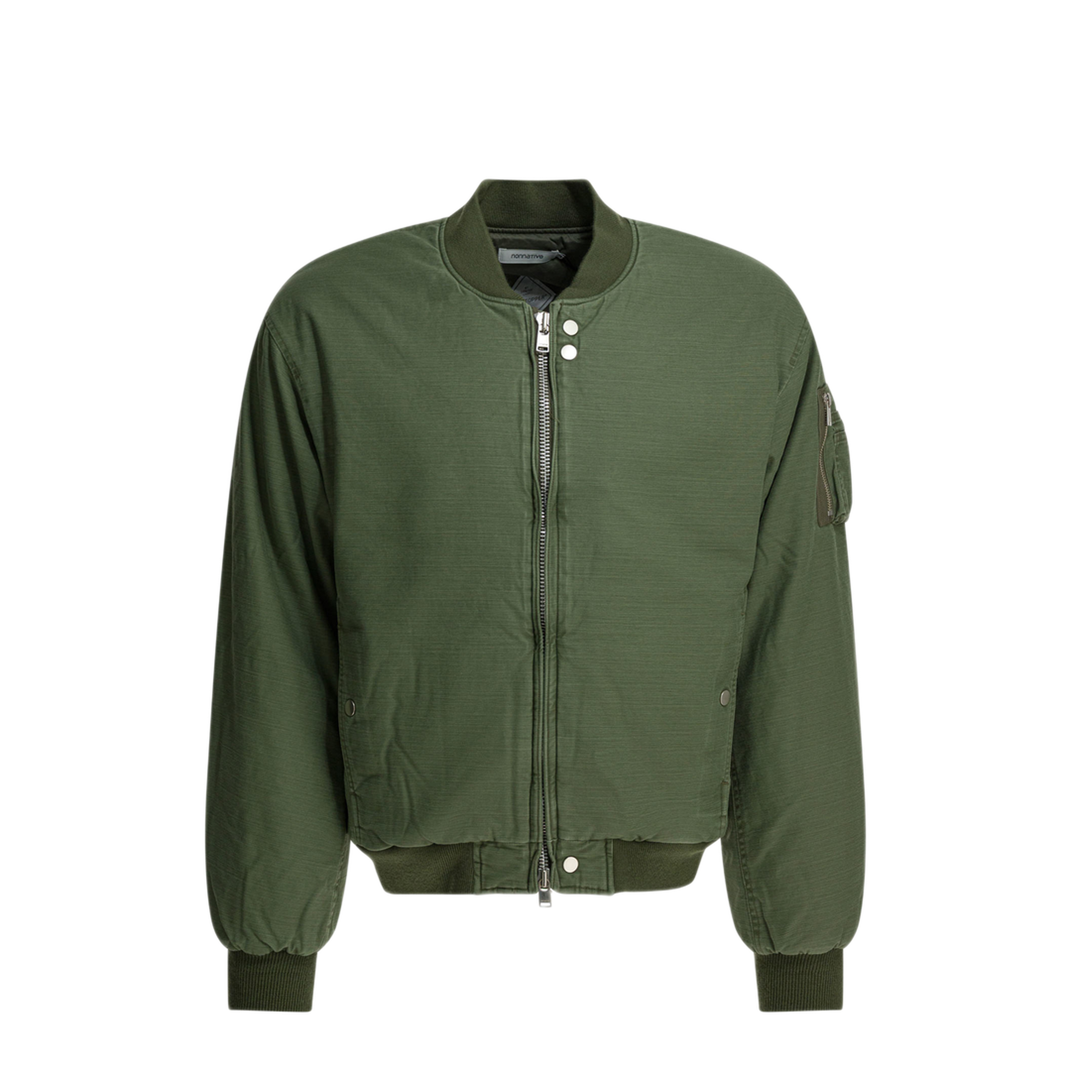 MAYFEYR - nonnative - Trooper Puff Bomber Jacket - NNJU4702OLIVE