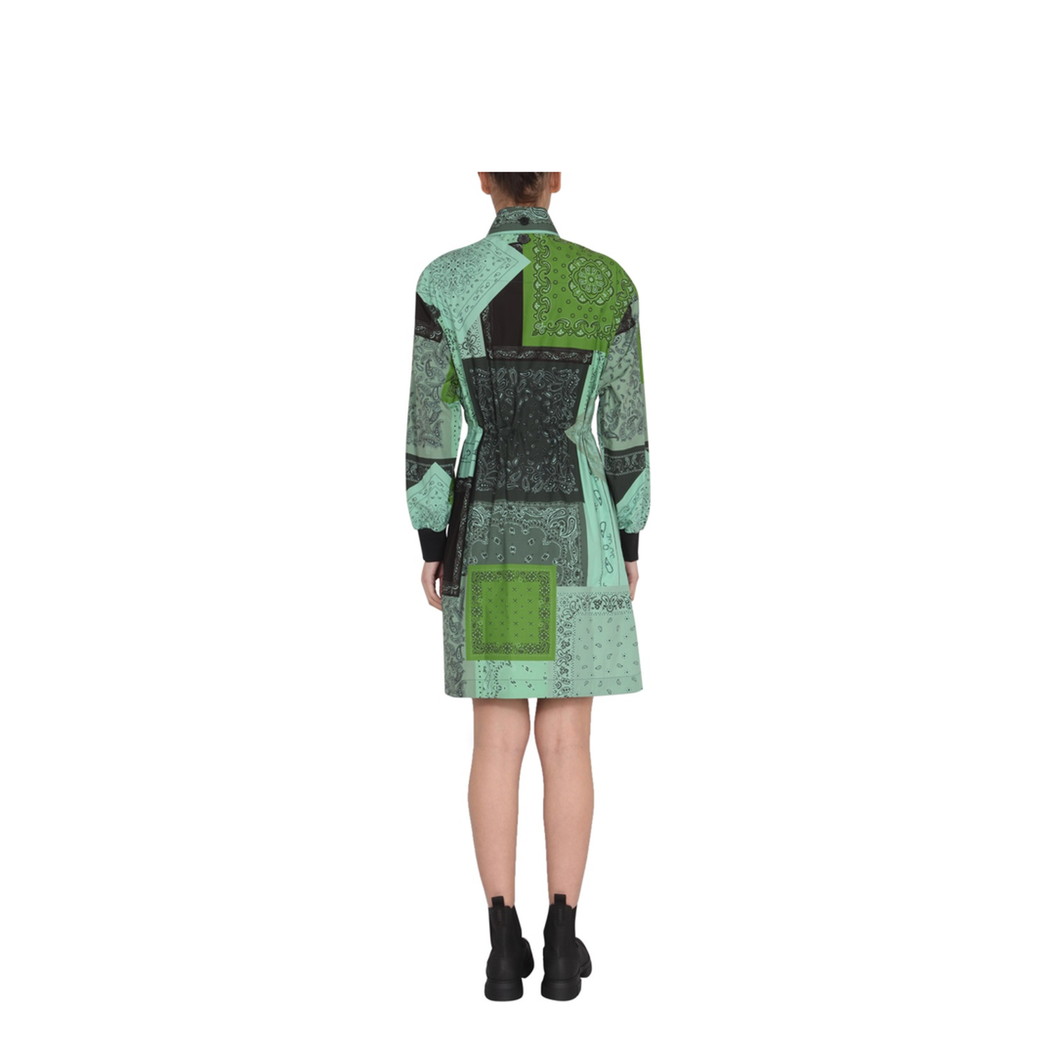 Dress with Paisley Pattern