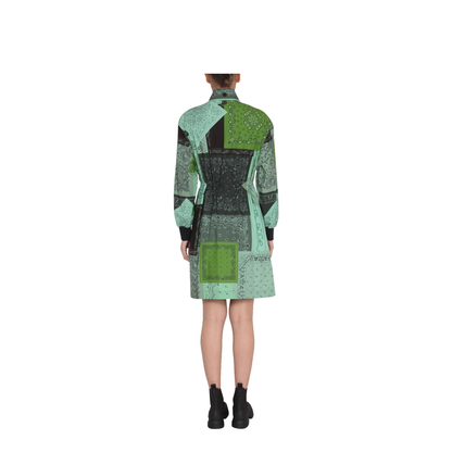 Dress with Paisley Pattern