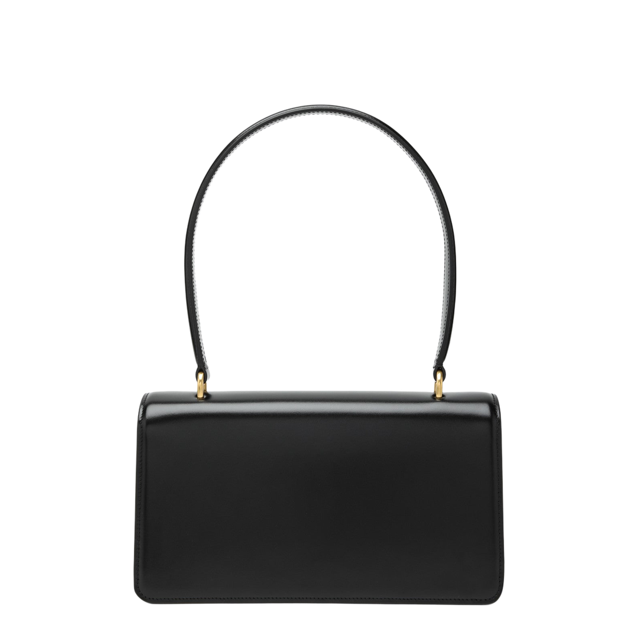 Shiny Calfskin Shoulder Bag