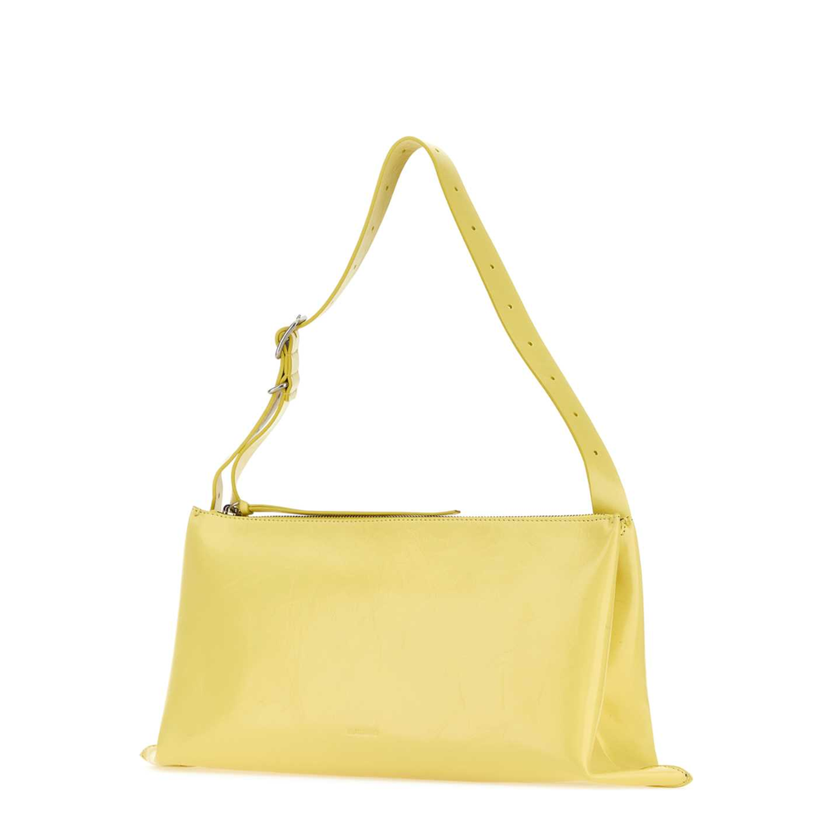 Yellow Leather Shoulder Bag