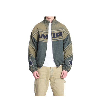 Sport Denim Track Jacket