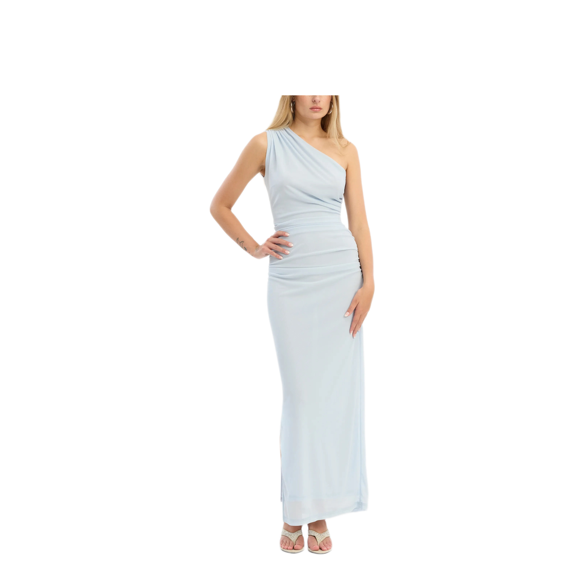 MAYFEYR - Rotate - One Shoulder Fitted Dress - 1161152000
