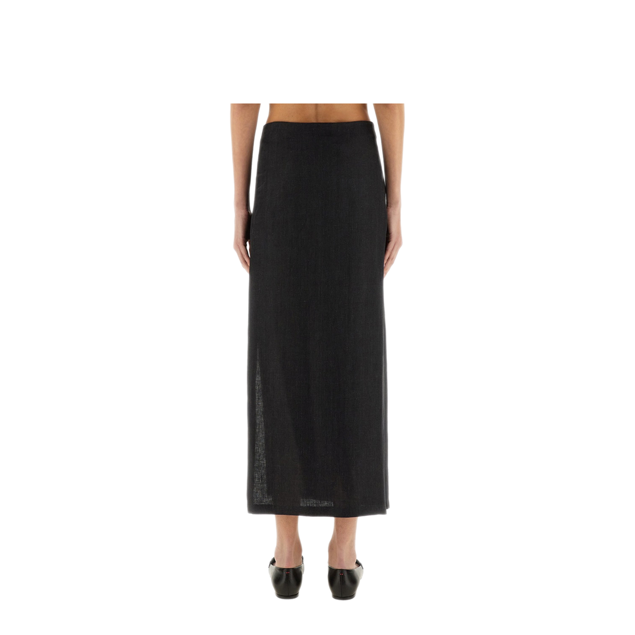 MAYFEYR - Alysi - Linen Skirt With Slit - 105013P5242CB