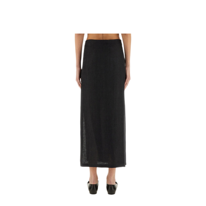 MAYFEYR - Alysi - Linen Skirt With Slit - 105013P5242CB
