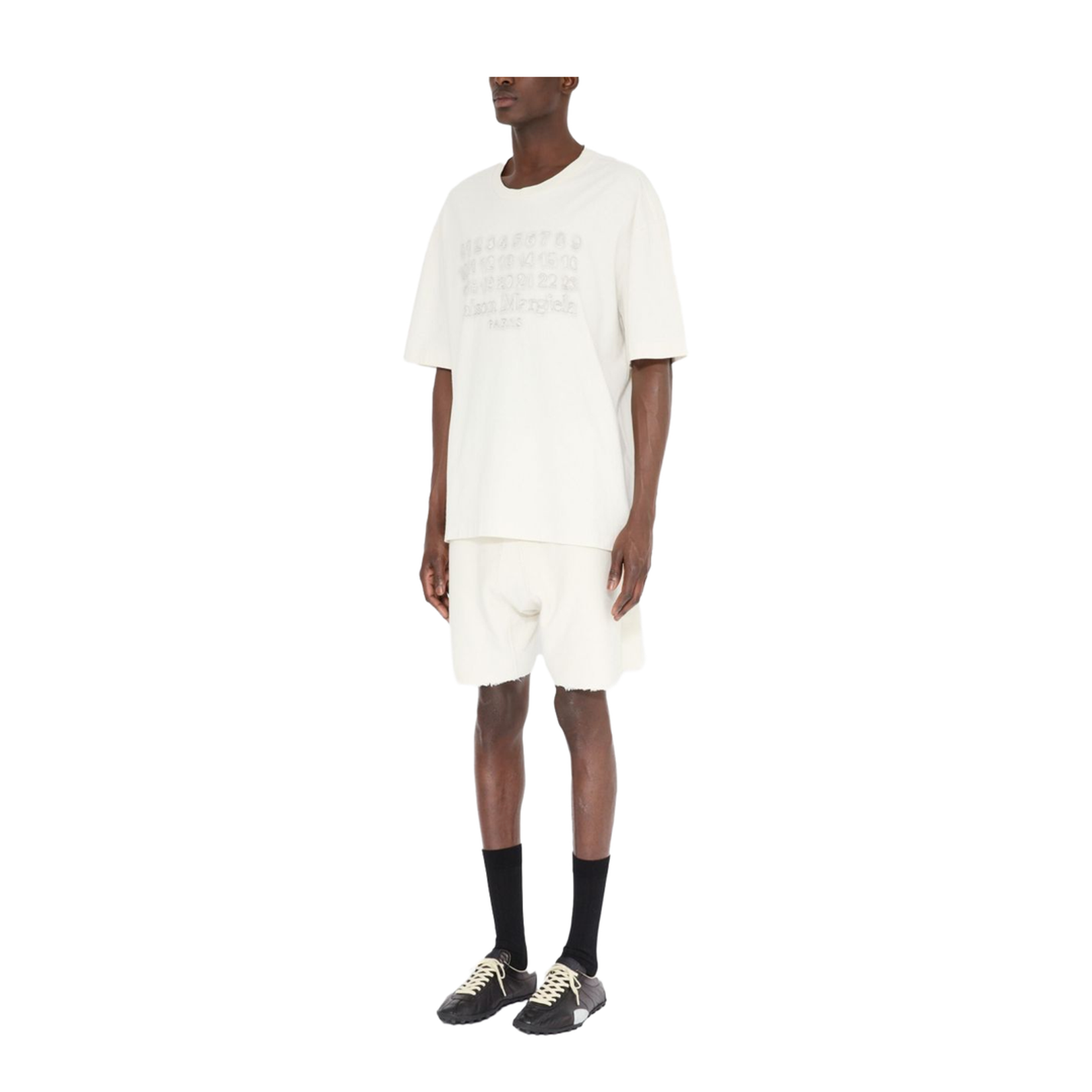 Maison Margiela Logo Print Cotton T-Shirt